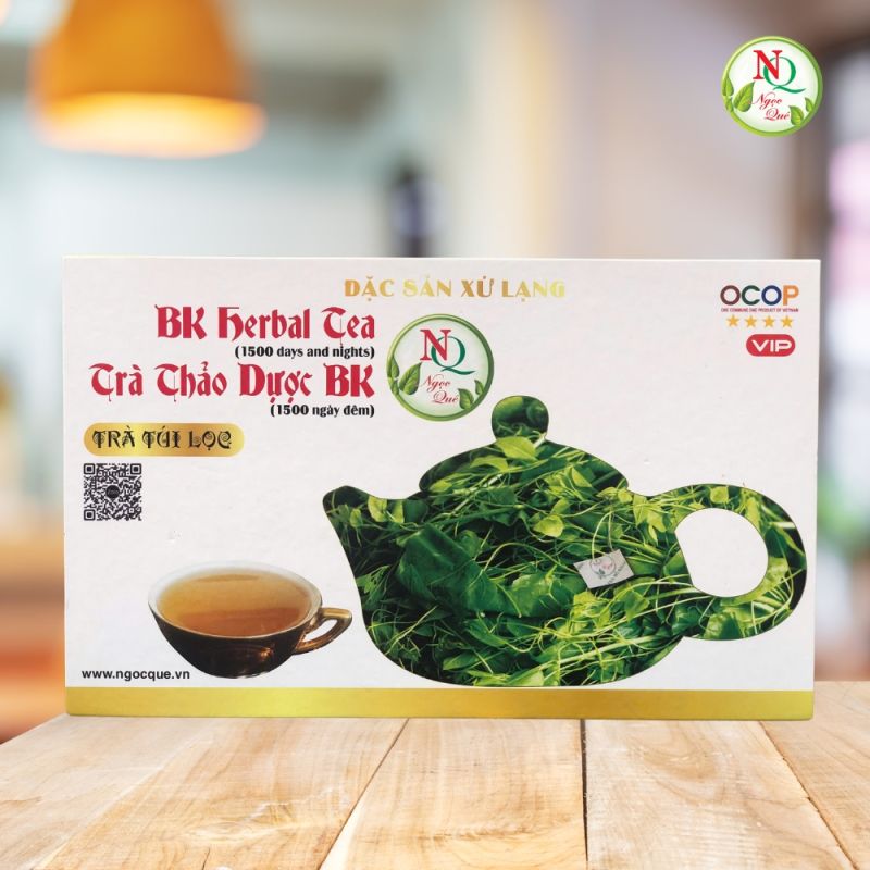 Trà Bồ Khai túi lọc VIP loại 100 gói/hộp